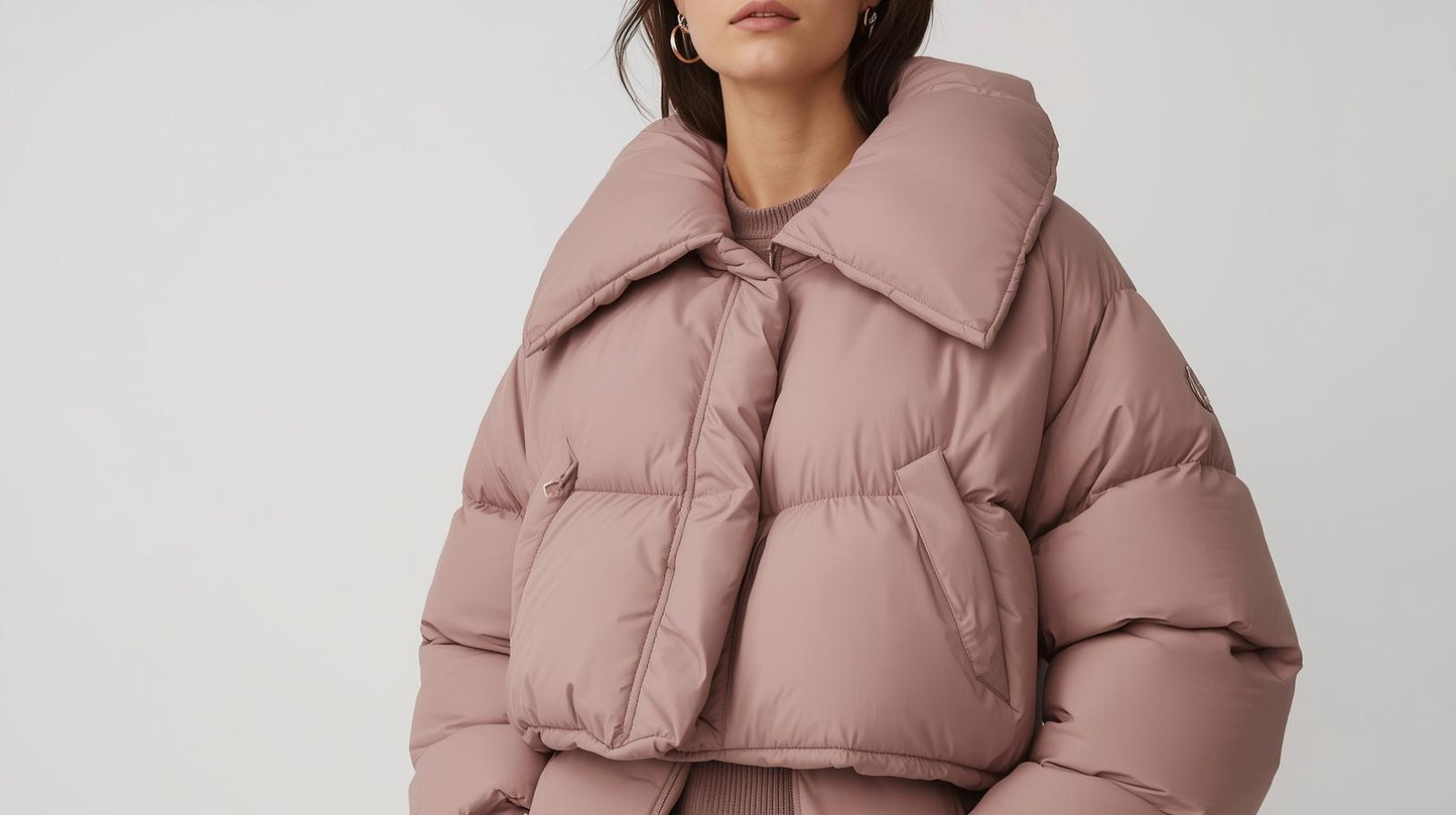 Cropped Puffer Street Style